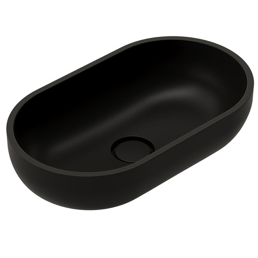 Fossil Natura Lenon Lavabo Sobre Encimera 2624 Negro Mate