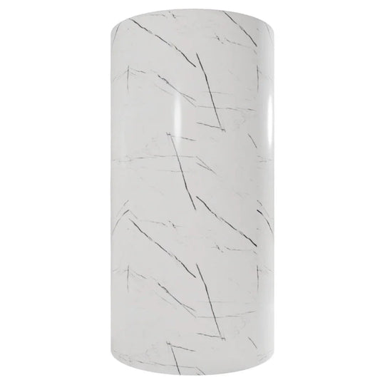 Fossil Natura Líjar Lavabo con Pedestal 4983 Blanco Mate Marmolado