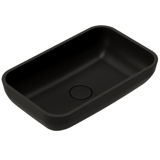 Fossil Natura Lika Lavabo Sobre Encimera 2628 Negro Mate