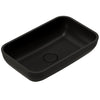 Fossil Natura Lika Lavabo Sobre Encimera 2628 Negro Mate