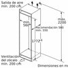 BOSCH CONGELADOR INTEGRABLE GIN81ACE0