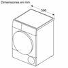 BOSCH SECADORA BOMBA CALOR 9 KG WQB246C0ES