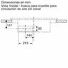 BOSCH PLACA INDUCCIÓN EXTRACTOR INTEGRADO Ancho 80 PXX875D67E