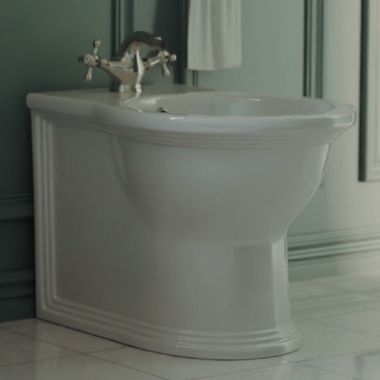 Fossil Natura Olimpia Bidet a Suelo 4903 Blanco Brillo