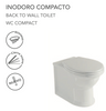 Fossil Natura Olimpia Inodoro Compacto 6480 Blanco Brillo
