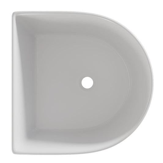 Fossil Natura Uriel Lavabo Suspendido 4374 Blanco Brillo