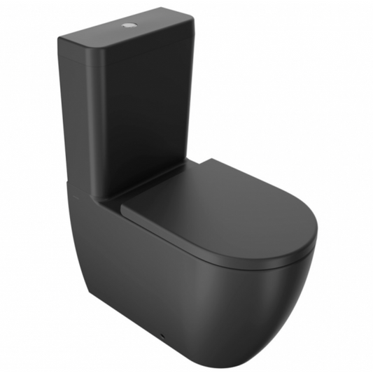 SANYCCES Arc Pack Inodoro y Cisterna WCC50165BM Negro Mate