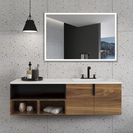LEDIMEX SUIZA SUIZ01060NG NEGRO MATE 60 X 80