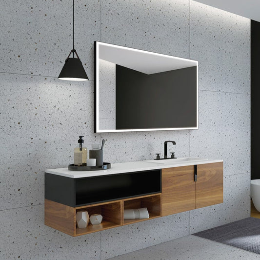 LEDIMEX SUIZA SUIZ010100NG NEGRO MATE 100 X 80