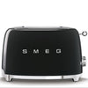 SMEG Tostadora 2x2 50`Style  TSF01BLEU Negro Brillo