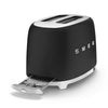 SMEG Tostadora 2x2 50`Style  TSF01BLMEU Negro Mate