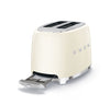 SMEG Tostadora 2x2 50`Style  TSF01CREU Crema Brillo