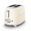 SMEG Tostadora 2x2 50`Style  TSF01CREU Crema Brillo