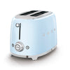 SMEG Tostadora 2x2 50`Style  TSF01PBEU Azul Brillo