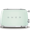SMEG Tostadora 2x2 50`Style  TSF01PGEU Verde Agua Brillo
