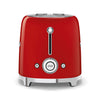 SMEG Tostadora 2x2 50`Style  TSF01RDEU Rojo Brillo