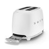 SMEG Tostadora 2x2 50`Style  TSF01WHMEU Blanco Mate