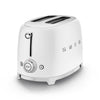 SMEG Tostadora 2x2 50`Style  TSF01WHMEU Blanco Mate