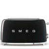 SMEG Tostadora 4x2 50`Style TSF02BLEU Negro Brillo