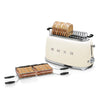 SMEG Tostadora 4x2 50`Style TSF02CREU Crema Brillo
