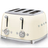 SMEG Tostadora 4x4 50`Style  TSF03CREU Crema Brillo