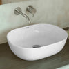 Fossil Natura Yaco Lavabo Sobre Encimera 360 Blanco Brillo