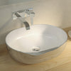 Fossil Natura Yaco Lavabo Sobre Encimera 429 Blanco-Plata Brillo