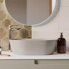 Fossil Natura Yaco Countertop Sink 4960 Matte Grey