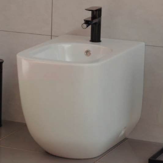 Fossil Natura Zen Bidet a Suelo 5109 Blanco Brillo