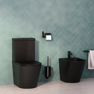 Fossil Natura Venecia Bidet a Suelo 1220 Negro Mate