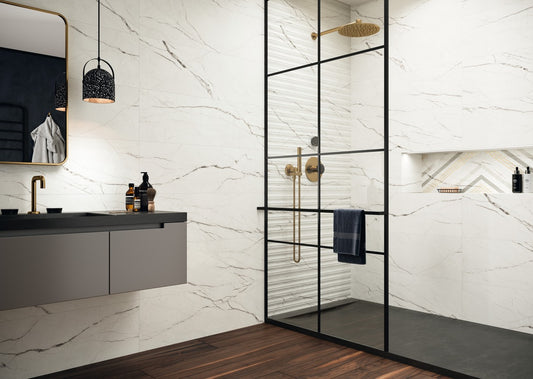 GRESPANIA Volterra Arezzo 95V1311 Blanco 31,5 X 100