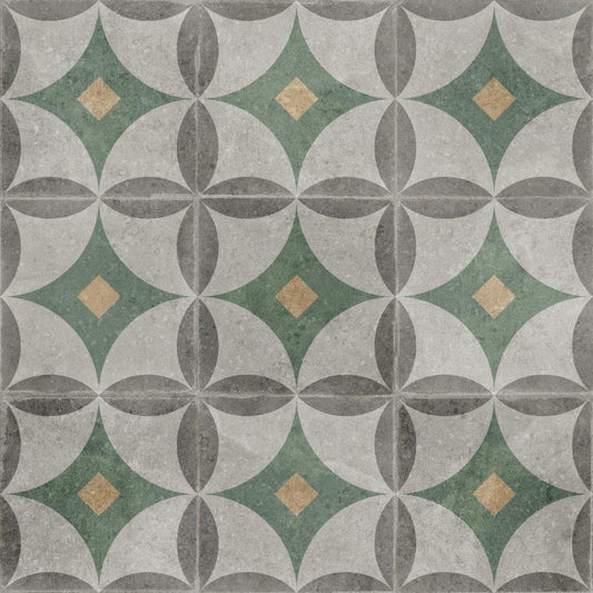 DUNE Duomo 189169 Verde 20 X 20
