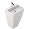 Fossil Natura Finn Lavabo con Pedestal 2593 Blanco Mate