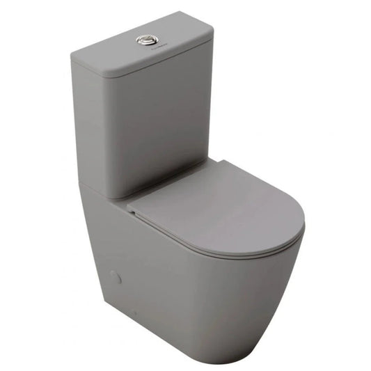Fossil Natura Nápoles 4007 Pack Inodoro y Cisterna Gris Mate