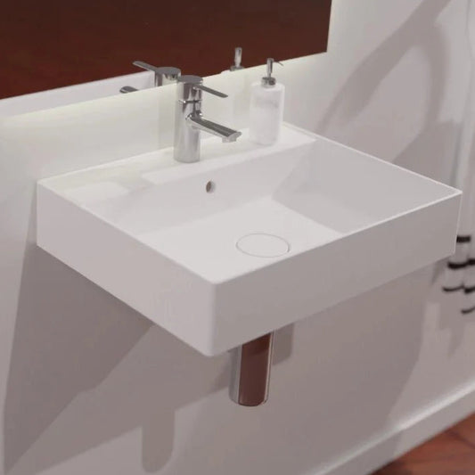 Fossil Natura Dukan Lavabo Suspendido 3621 Blanco Mate