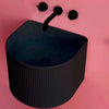 Fossil Natura Nuru Lavabo Suspendido 4364 Negro Mate