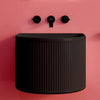 Fossil Natura Nuru Lavabo Suspendido 4364 Negro Mate