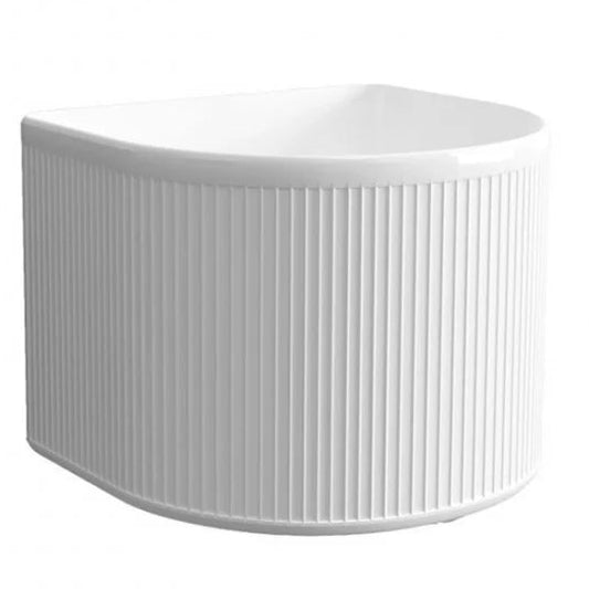 Fossil Natura Nuru Lavabo Suspendido 4362 Blanco Brillo
