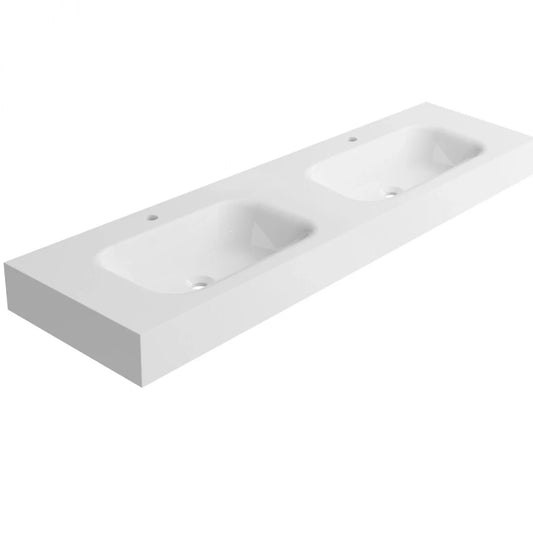 Fossil Natura Malik Lavabo Doble Suspendido 3636 Blanco Mate
