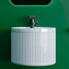 Fossil Natura Beca Lavabo Suspendido 4354 Blanco Brillo