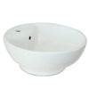 Fossil Natura Bowl Lavabo Sobre Encimera 183 Blanco Brillo
