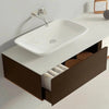 Fossil Natura Xena Lavabo Sobre Encimera 359 Blanco Brillo