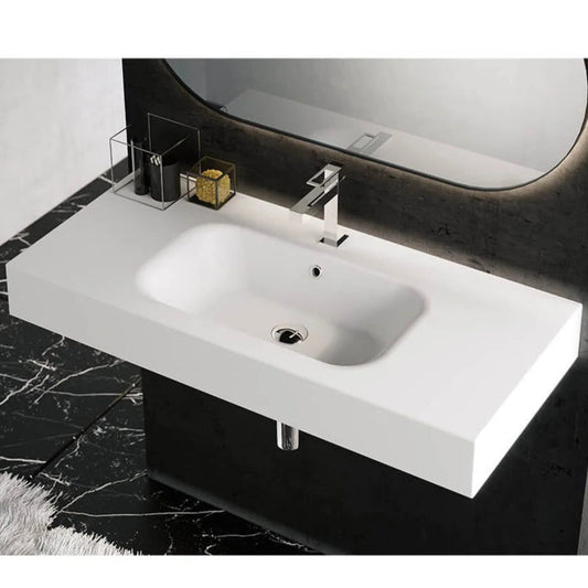 Fossil Natura Malik Lavabo Suspendido 3631 Blanco Mate
