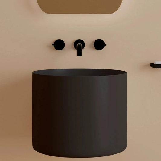 Fossil Natura Ginger Lavabo Suspendido 4372 Negro Mate