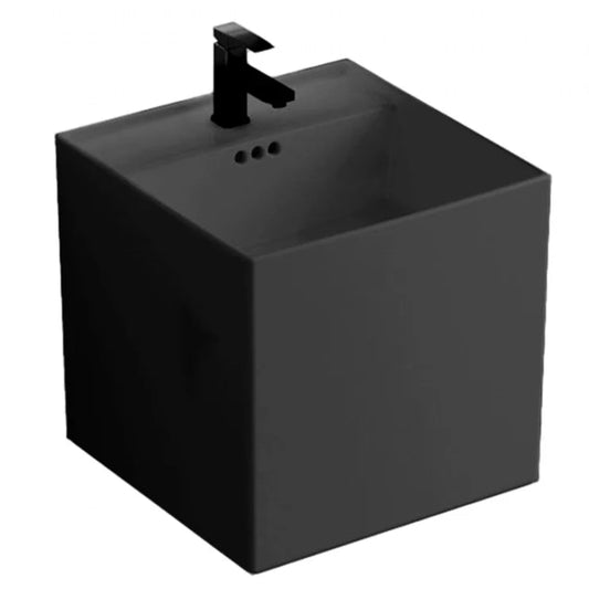 Fossil Natura Ivar Lavabo Suspendido 4392 Negro Mate