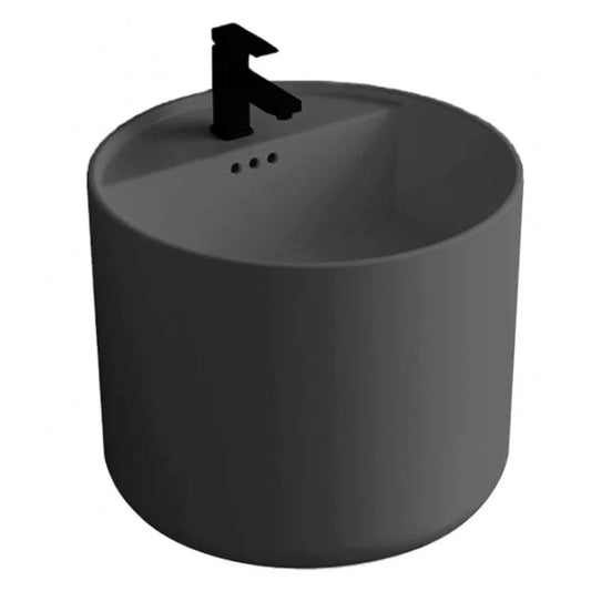 Fossil Natura Levi Lavabo Suspendido 4384 Negro Mate