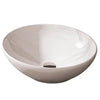 Fossil Natura Sun Countertop Sink 190 Glossy White