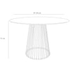 MESA COMEDOR NINA 5066 NOGAL 120 de Casa Thai