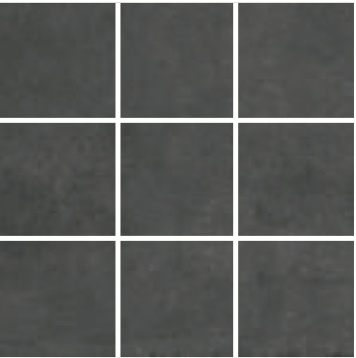 MYKONOS PRO-DESIGN MOSAICO (TACO 10X10) EN MALLA 7403 BLACK 30 X 30
