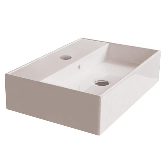 Fossil Natura Dakota Lavabo Sobre Encimera 356 Blanco Brillo